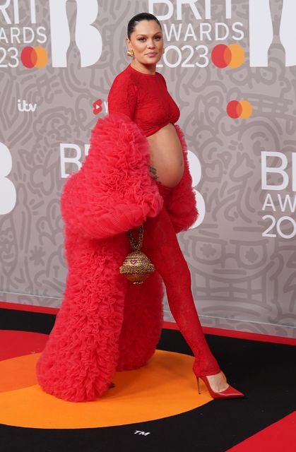 Jessie J attending the Brit Awards 2023 (Ian West/PA)