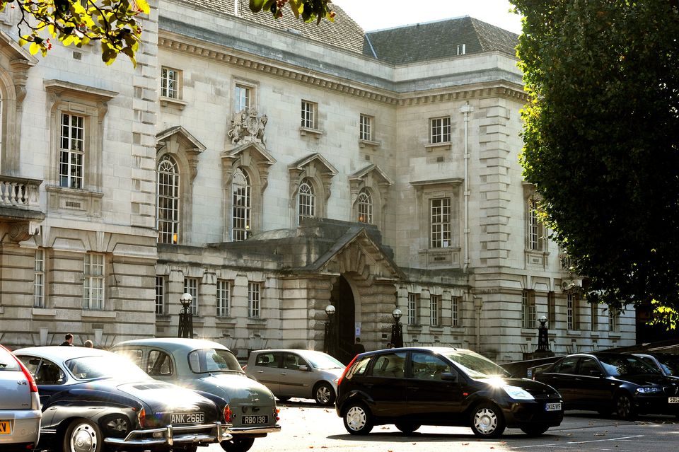 General view of the front entrance to the Inner London Crown Court (John Stillwell/PA)