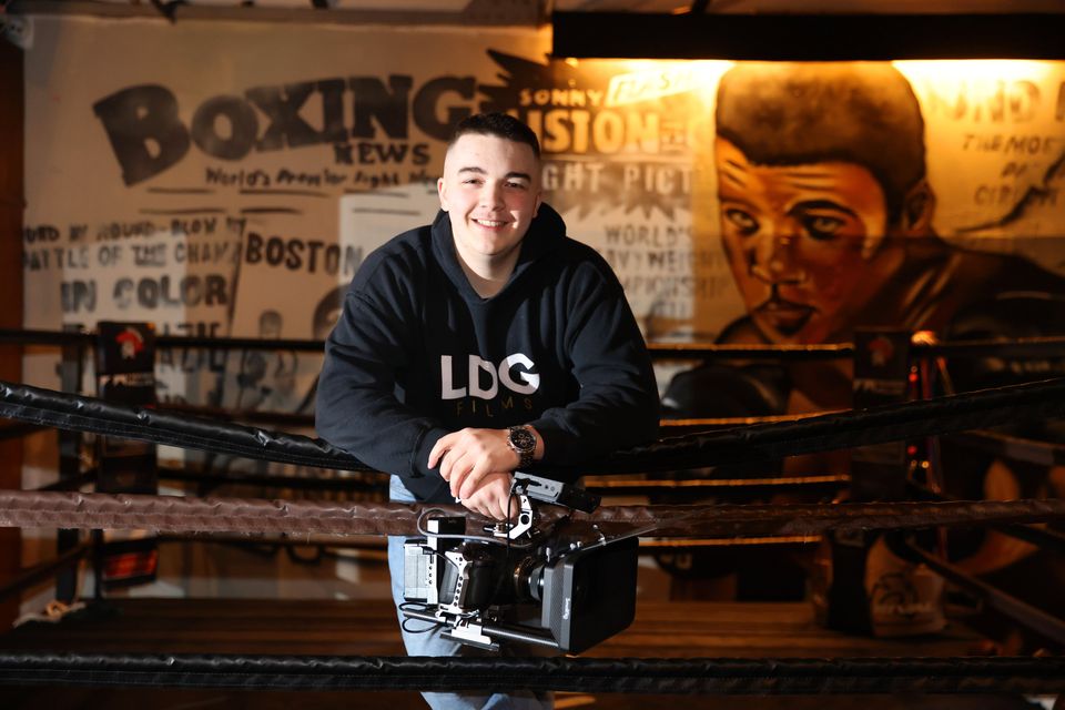 Luke is the managing director of LDG Films (Picture by Peter Morrison)