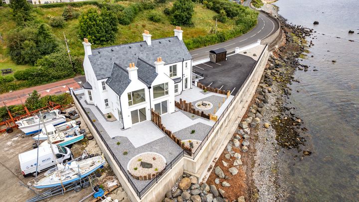 Inside the Co Antrim harbour homes offering jaw-dropping seafront views for just over £500k