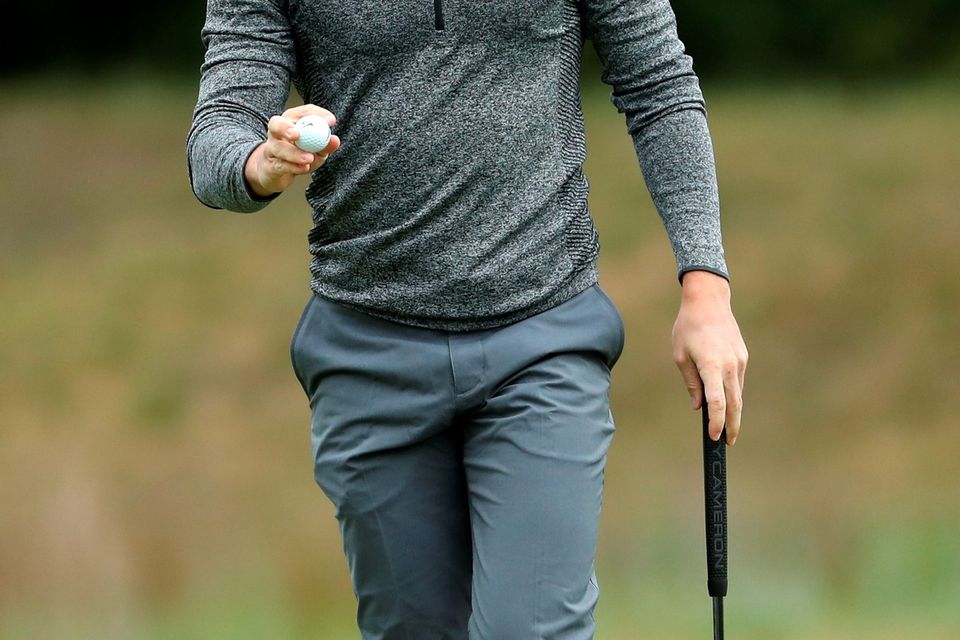 Rory McIlroy - Green Nike Golf Trousers - PGA Championship Thursday