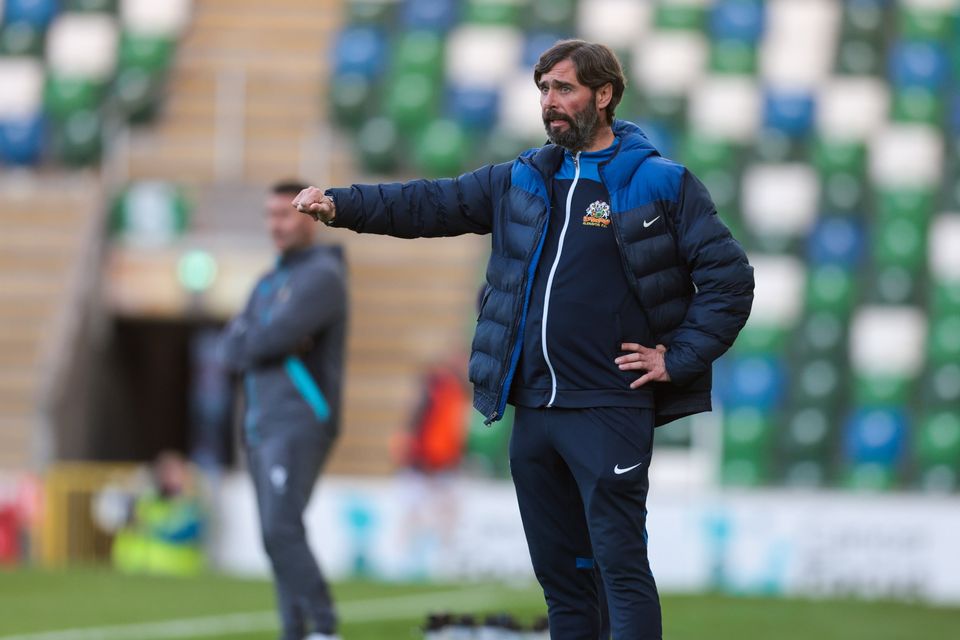Glenavon boss Gary Hamilton was pleased with his team's effort against Linfield