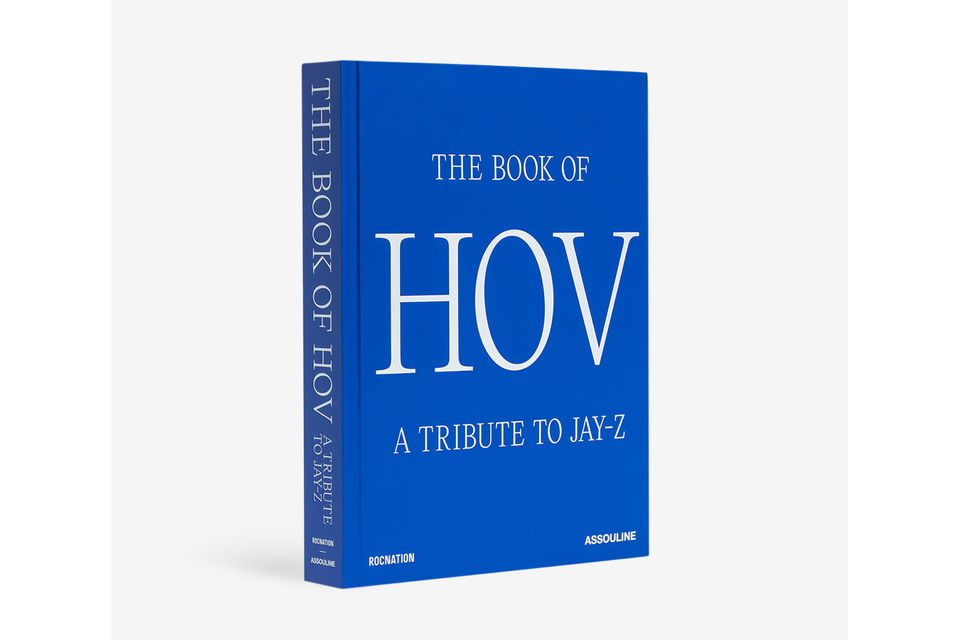 The cover of The Book Of Hov: A Tribute To Jay-Z (Assouline via AP)