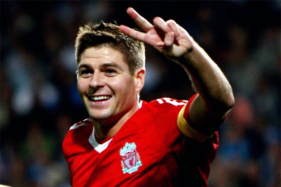 Gerrard strikes twice as Liverpool revel in return to Marseilles