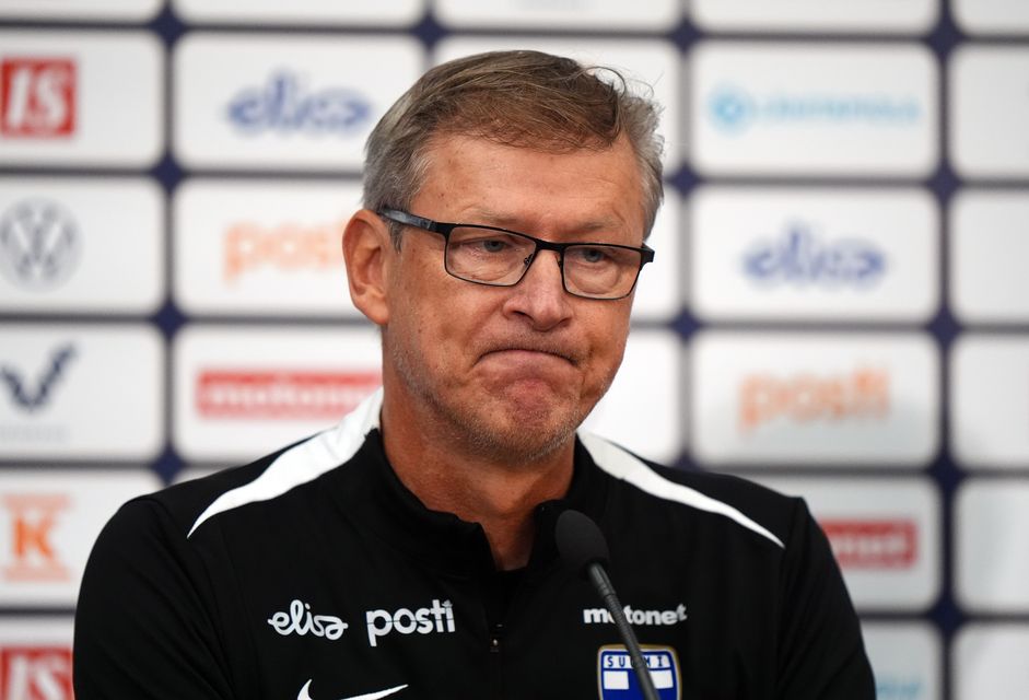 Finland boss Markku Kanerva knows his side must win in Dublin to avoid relegation to League C (Bradley Collyer/PA)