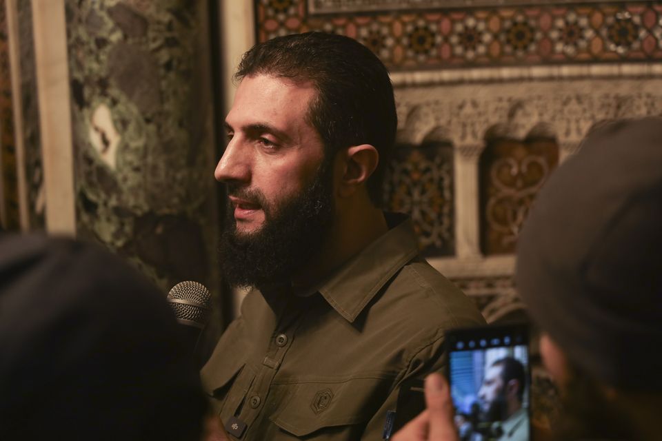 Ahmad al-Sharaa’s rebel faction has promised representative government and religious tolerance, including announcing that they will not tell women how to dress (Omar Albam/AP)