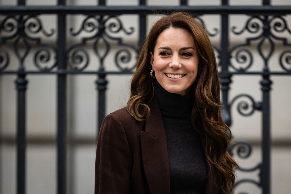 The Princess of Wales launched a new project from The Royal Foundation Centre for Early Childhood aimed at supporting young children in the development of social and emotional skills (Aaron Chown/PA)