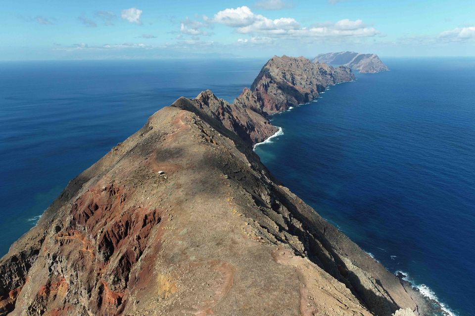 The Desertas Islands in Madeira are a rocky habitat in the North Atlantic (Chester Zoo)