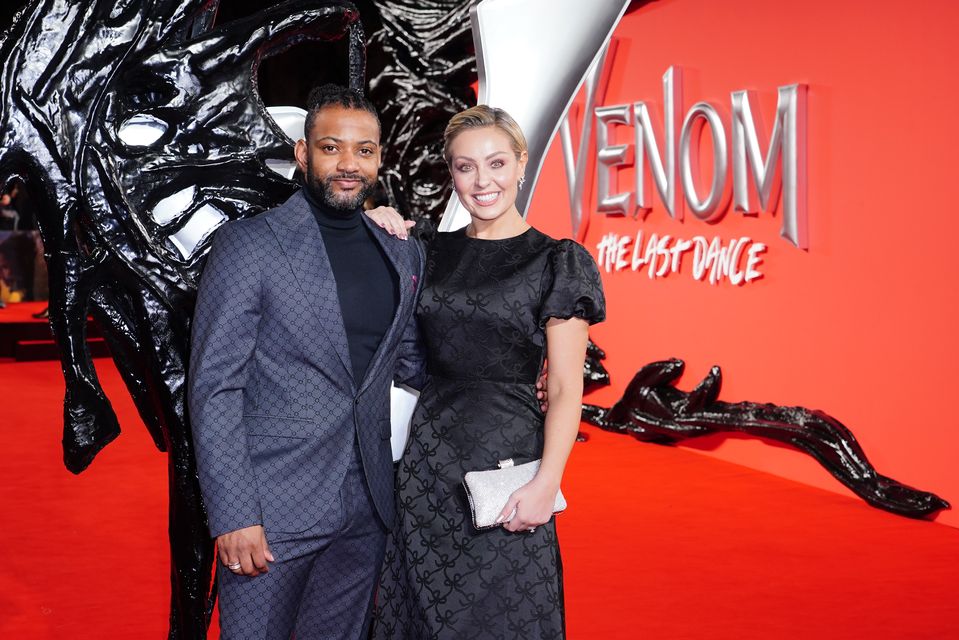 JB Gill and Amy Dowden (Ian West/PA)