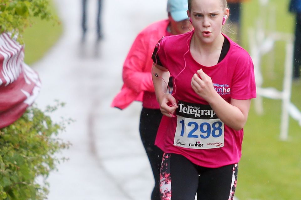 Belfast Telegraph Runher Wet and windy but just a brilliant day