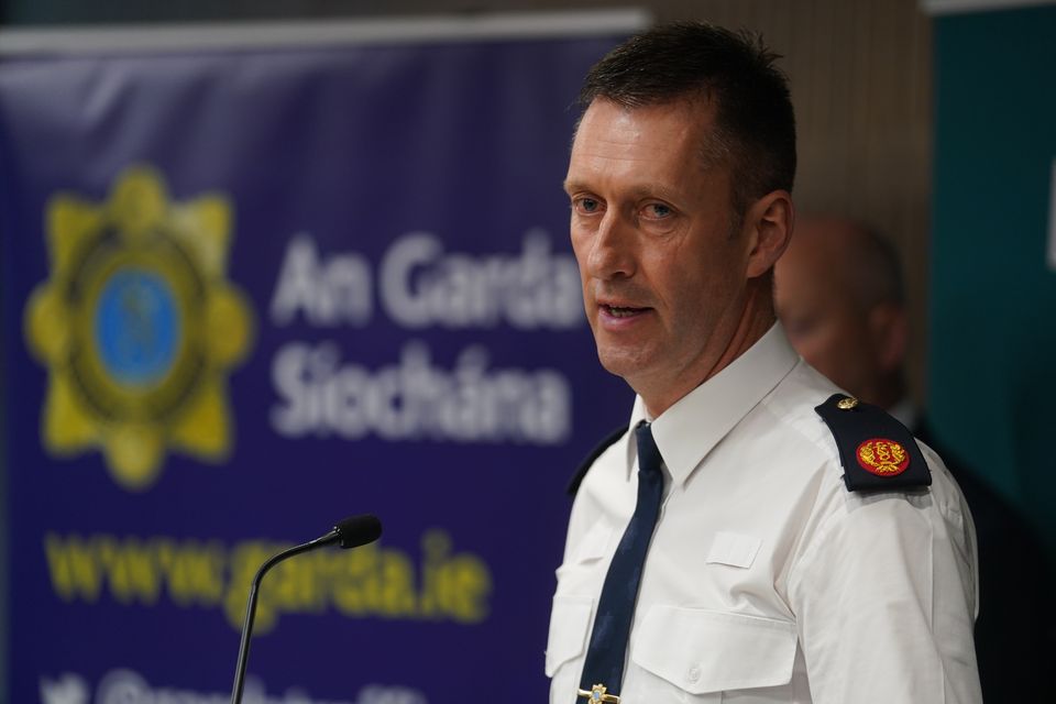 Justin Kelly during a press conference at Walter Scott House in Dublin (Brian Lawless/PA)