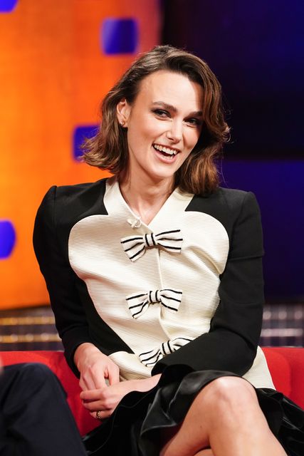 Keira Knightley also appears on the show (Ian West/PA)