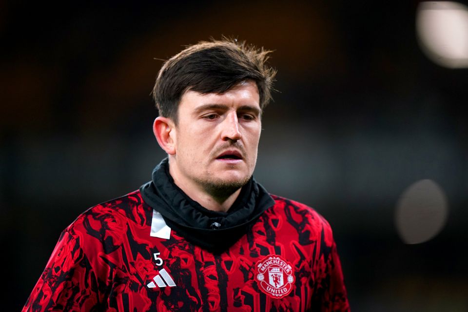 Harry Maguire produced a dominant display for Manchester United against Liverpool (Bradley Collyer/PA)