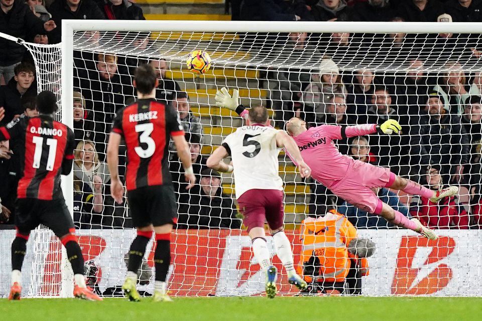 Enes Unal’s last-gasp equaliser earned a point for the Cherries (Zac Goodwin/PA)