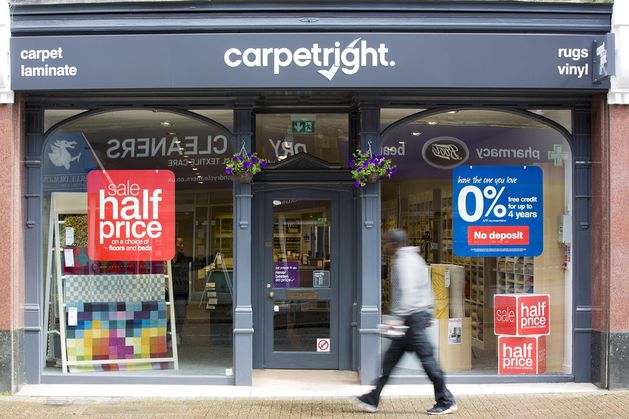 Carpetright: More than 1,800 jobs at risk as retailer set for administration