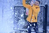 thumbnail: Pacemaker Press Belfast 08-12-2017: 
Heavy snow showers overnight have led to disruption across parts of Northern Ireland. Dozens of schools have been closed due to the wintery conditions. The snowfall means an unexpected day off for some young people. Police are advising road users to use extreme caution on the roads. Anne Curley pictured enjoying the snow.
Picture By: Arthur Allison/Pacemaker.
