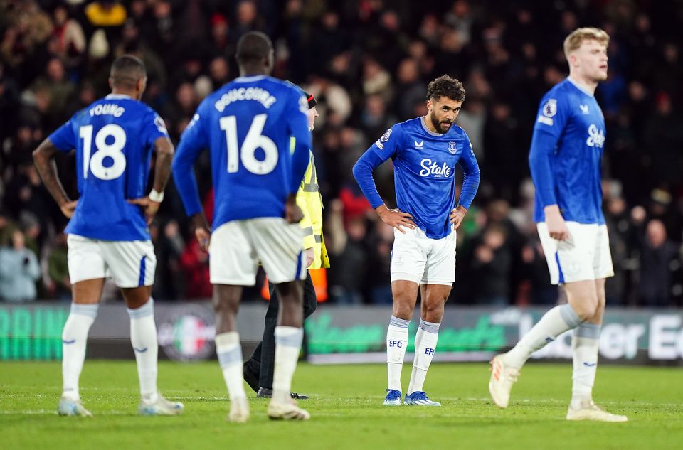 Everton have struggled for goals this season (Zac Goodwin/PA)