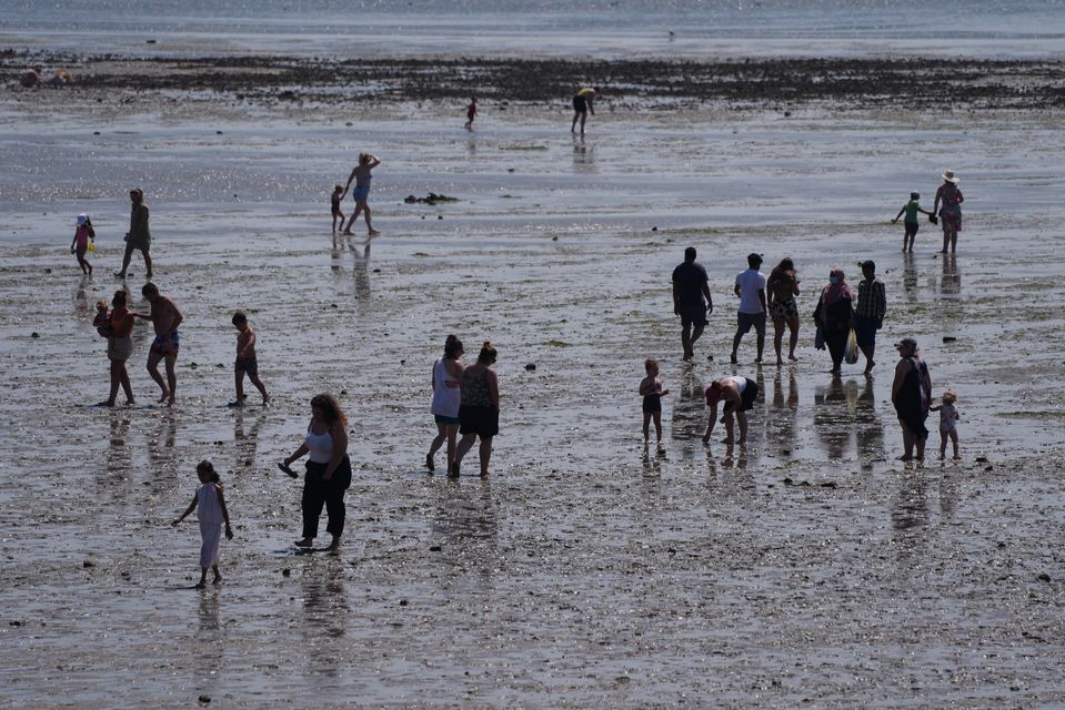 The UK analysis found that the global average temperature in 2024 was 1.53C above the 1850-1900 average (Ian West/PA)