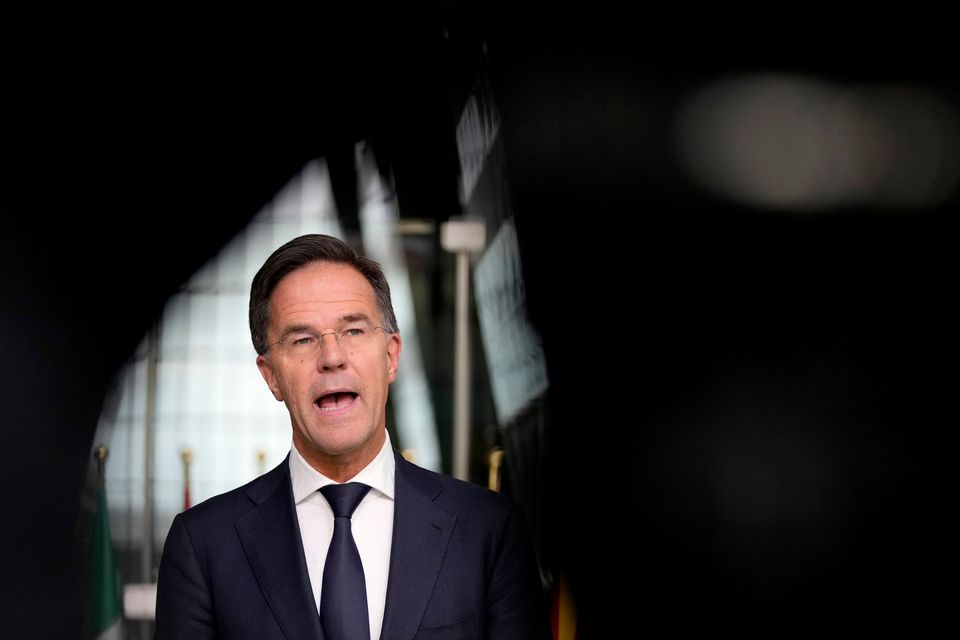 Mr Rutte spoke after meeting a high level South Korean delegation (Virginia Mayo/AP)