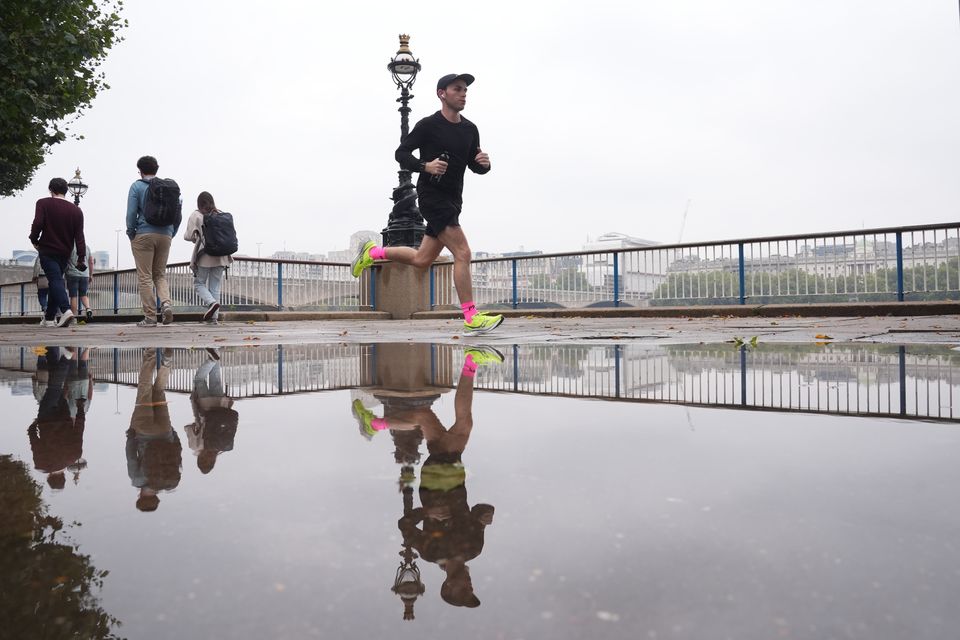 Unsettled weather is expected to continue in the coming week (Lucy North/PA)