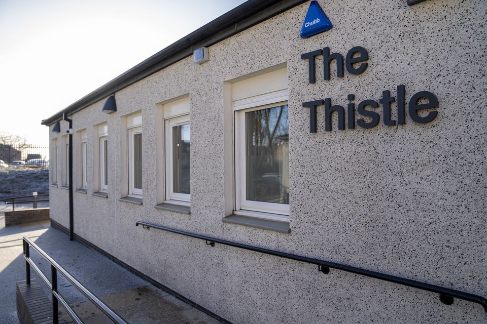 The Thistle in Glasgow is the UK’s first safer drug consumption facility (Jane Barlow/PA)