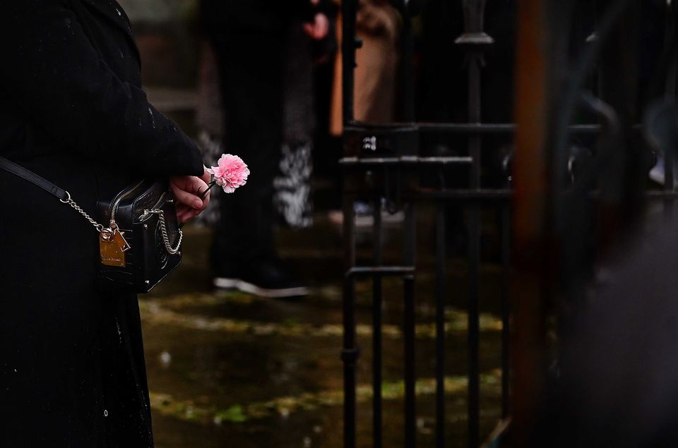 The funeral of Chloe Ferris. Picture By: Arthur Allison/Pacemaker Press