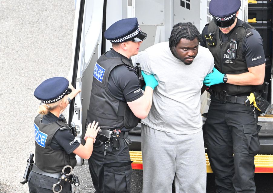 Anthony Esan has been charged with the attempted murder of an Army officer in Gillingham (Gareth Fuller/PA)