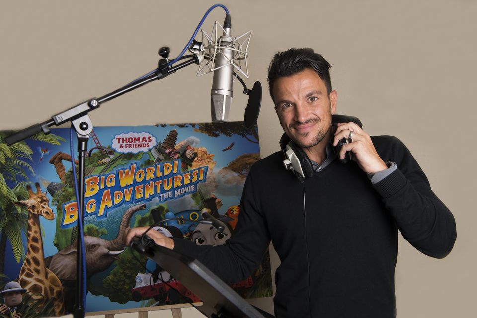 Peter Andre excited about race car Ace s debut in new Thomas Friends movie BelfastTelegraph