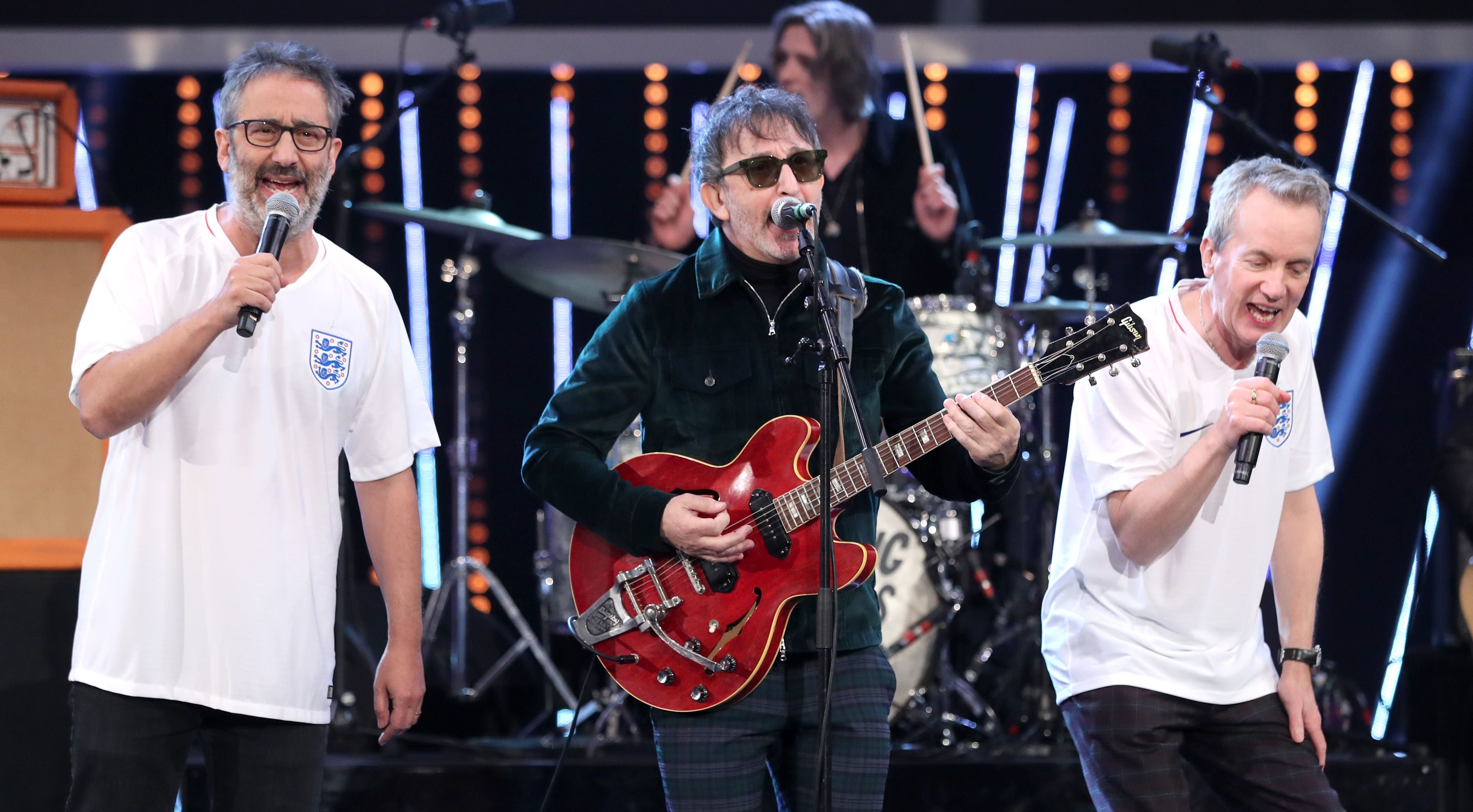 Baddiel and Skinner to perform with Lightning Seeds in London gig