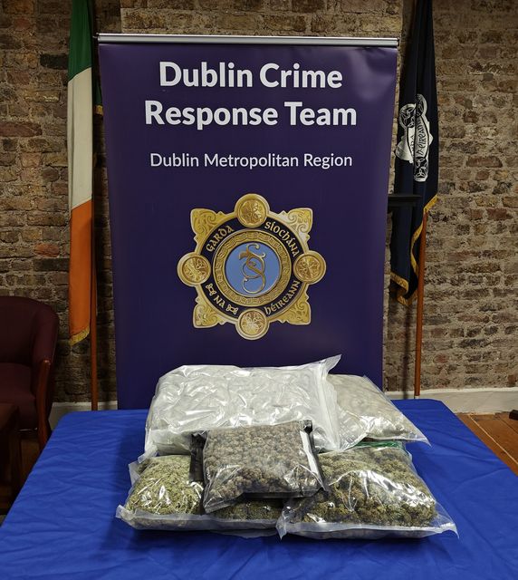 An example of seized drugs and weapons (An Garda Siochana)