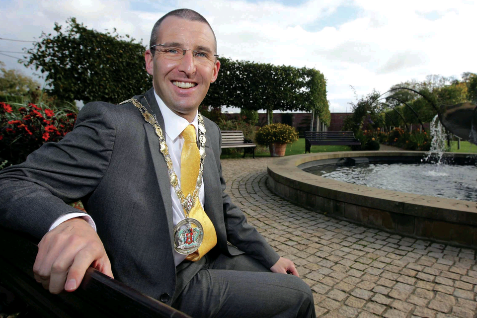 Trail-blazer:  Andrew Muir is mayor in North Down