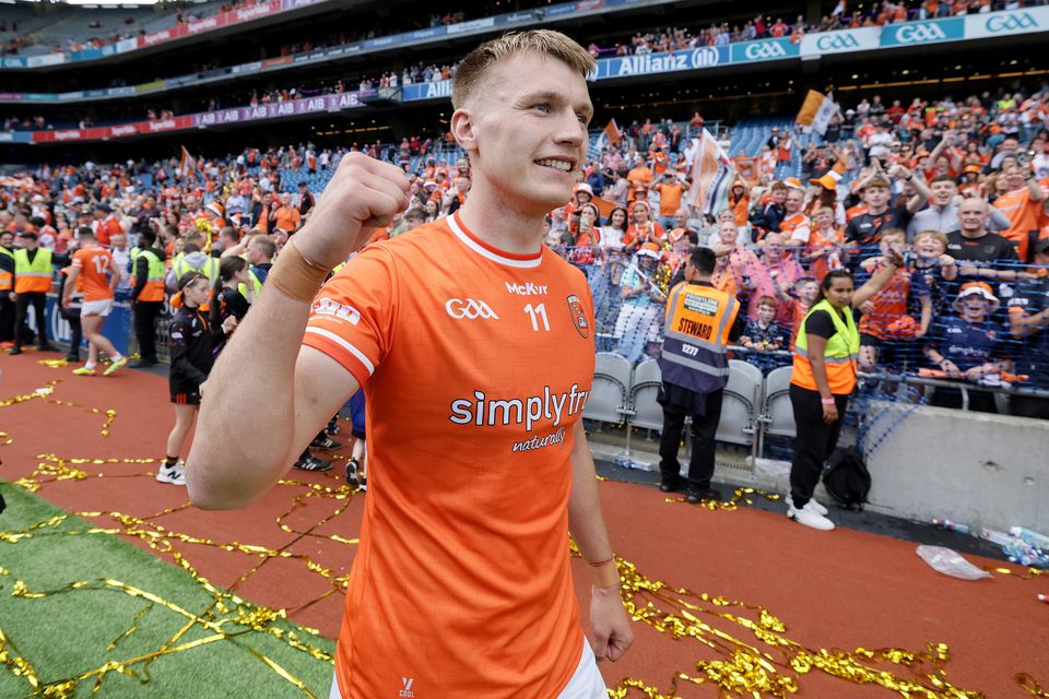 Armagh's Rian O'Neill has been honoured with his first All-Star