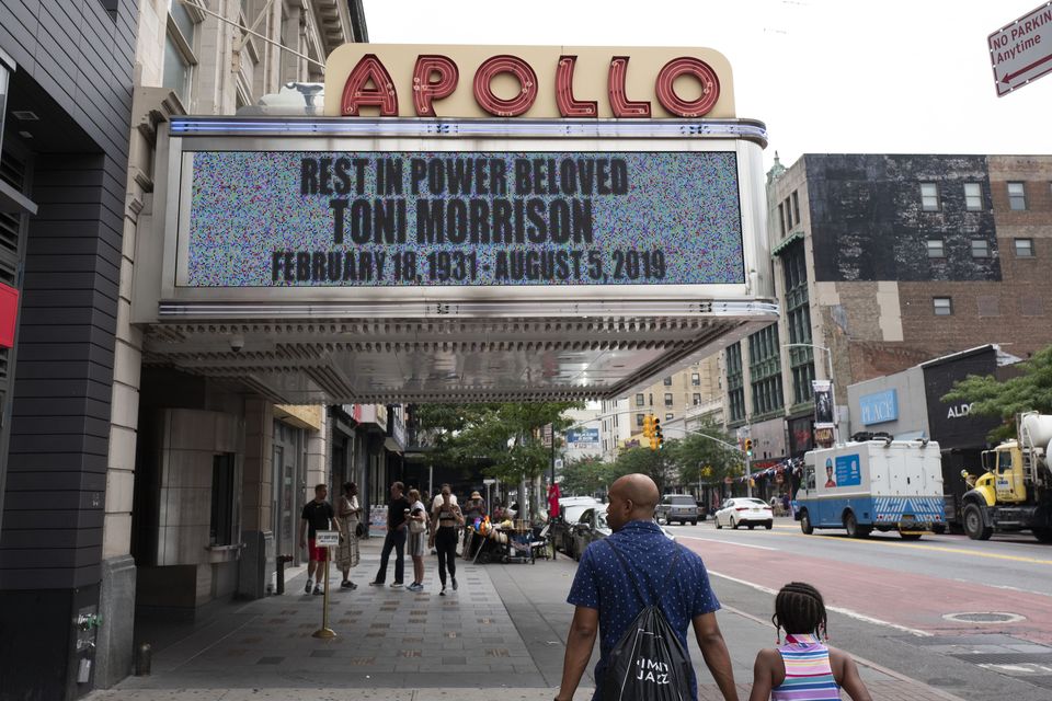 The entrance of the Apollo Theatre (Mark Lennihan/AP)