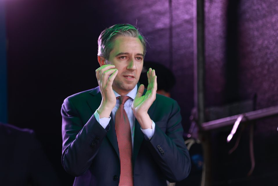 Taoiseach Simon Harris said that people had gone ‘hoarse’ from cheering on the Irish athletes in Paris (Liam McBurney/PA)