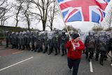 thumbnail: PSNI officers on the Lower Newtownards
