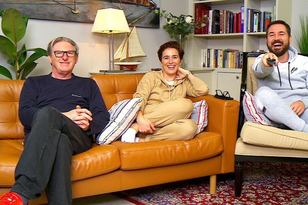 Line of Duty stars lay down the law in Celebrity Gogglebox episode