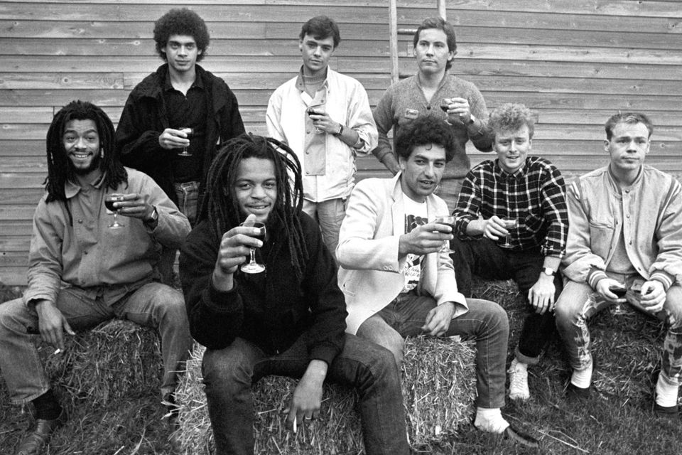 Starting out: the original UB40 line-up in 1983 with Ali Campbell (far right)