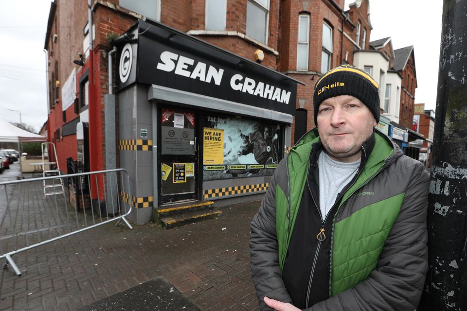 Justice campaigner Billy McManus whose father was murdered in the Sean Graham bookies massacre