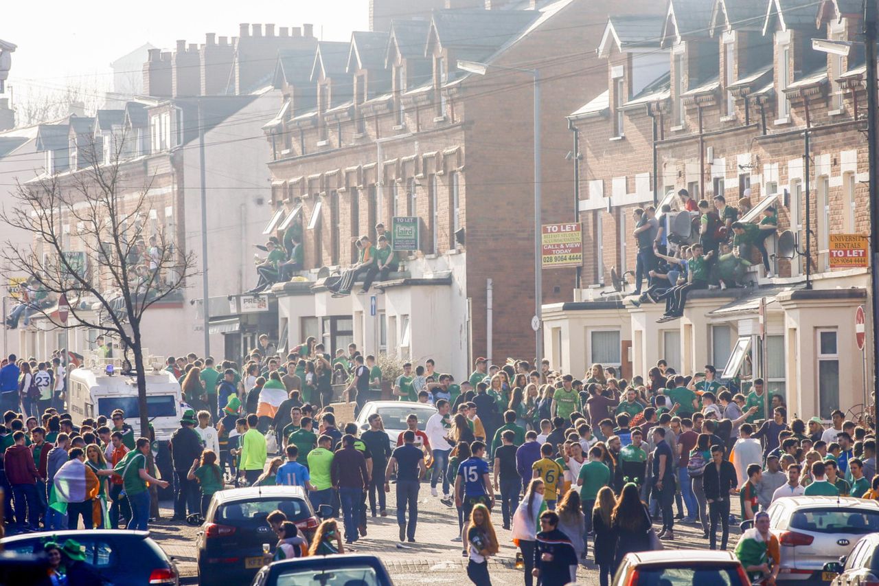 Streets apart contrasting views of Belfast's Holylands