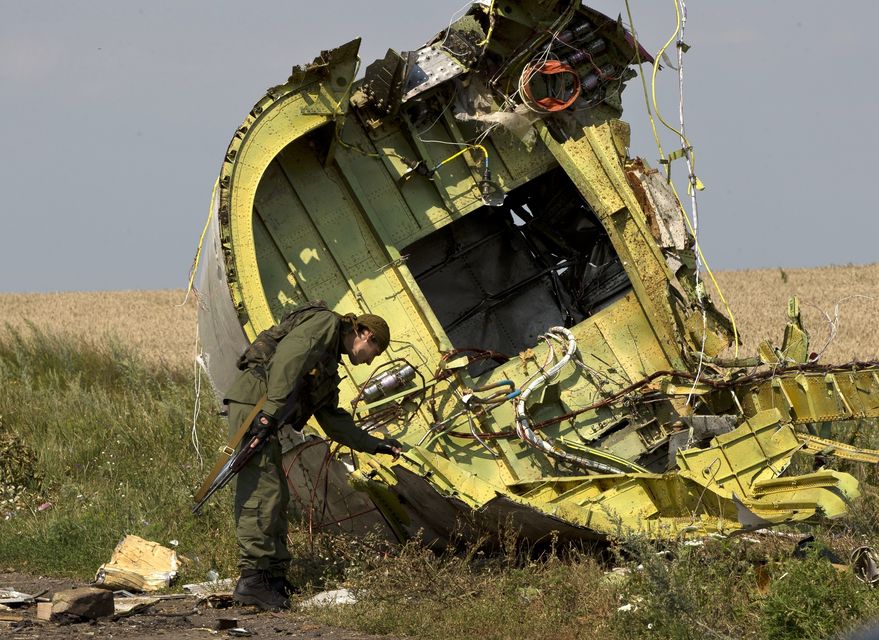 A Soviet-era Buk surface-to-air rocket launched from territory in eastern Ukraine controlled by pro-Russian rebels destroyed Malaysia Airlines Flight MH17 (AP)