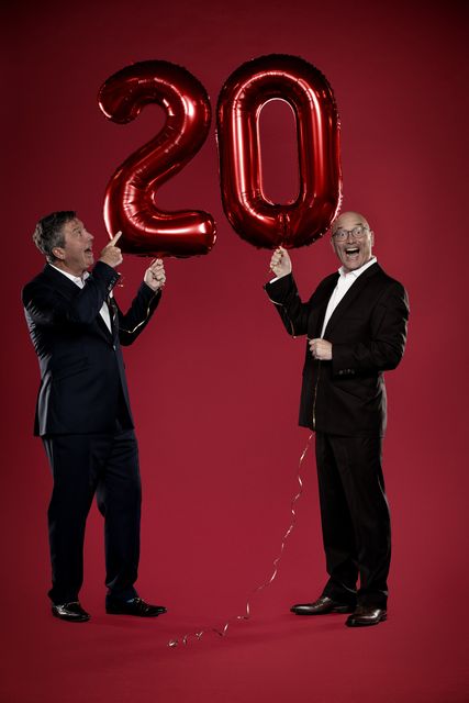 MasterChef presenters John Torode and Gregg Wallace, as they prepared for the 20th series of the show on BBC One (BBC/ShineTV/PA)