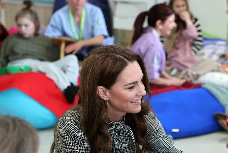 Kensington Palace has donated a number of musical instruments to the hospice to help with musical therapy sessions (Richard Pohle/The Times/PA)