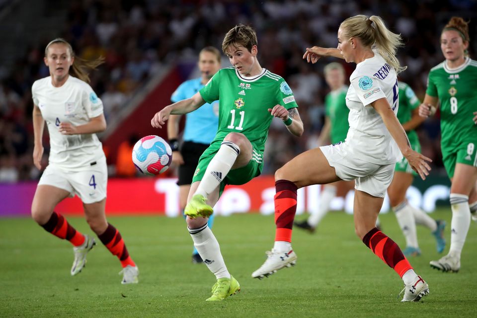 Kirsty McGuinness has retired from international duty
