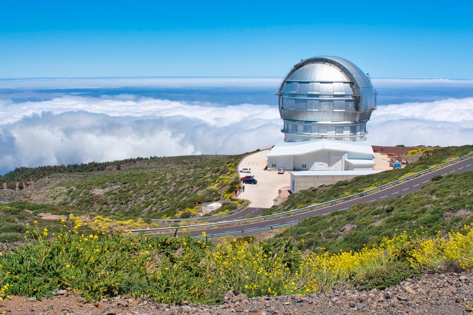 First Light's cameras are used in some of the largest telescopes in the world, including the world's largest single-aperture optical telescope, the Gran Telescopio Canarias in the Canary Islands - credit Judith Engbers