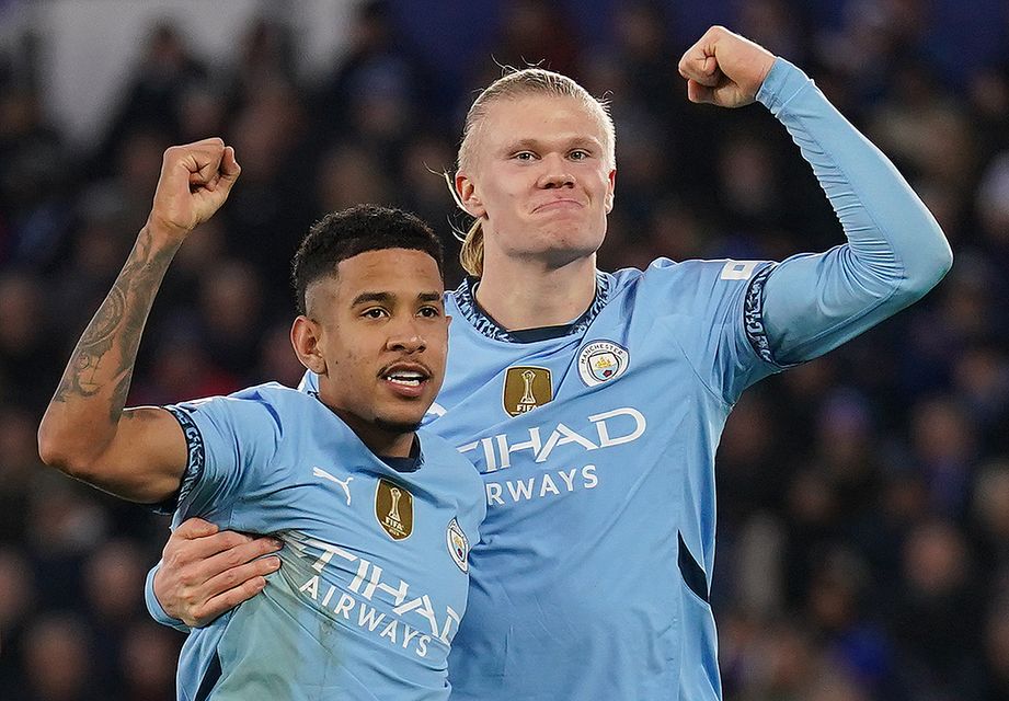 City lifted morale with victory at Leicester last weekend (Joe Giddens/PA)