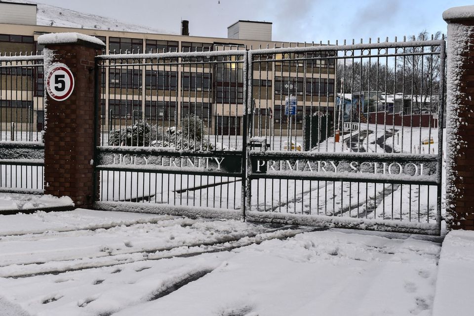 Parents left feeling cold after snowfall forces closure of 140