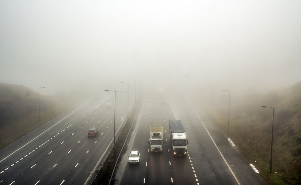 Drivers have been warned to plan extra time for journeys because of the weather (Danny Lawson/PA)