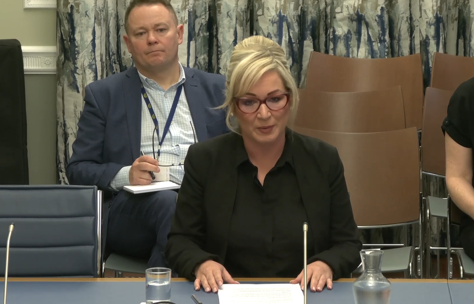 First Minister Michelle O’Neill has said that armed groups should not exist in Northern Ireland (NI Assembly/PA)