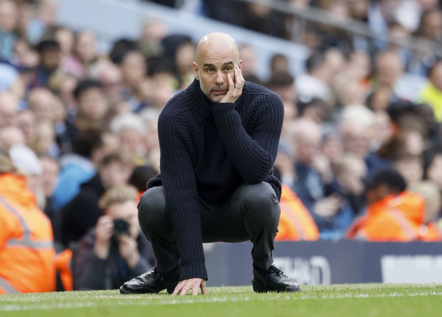 Pep Guardiola’s side have the title race in their own hands (Richard Sellers/PA)