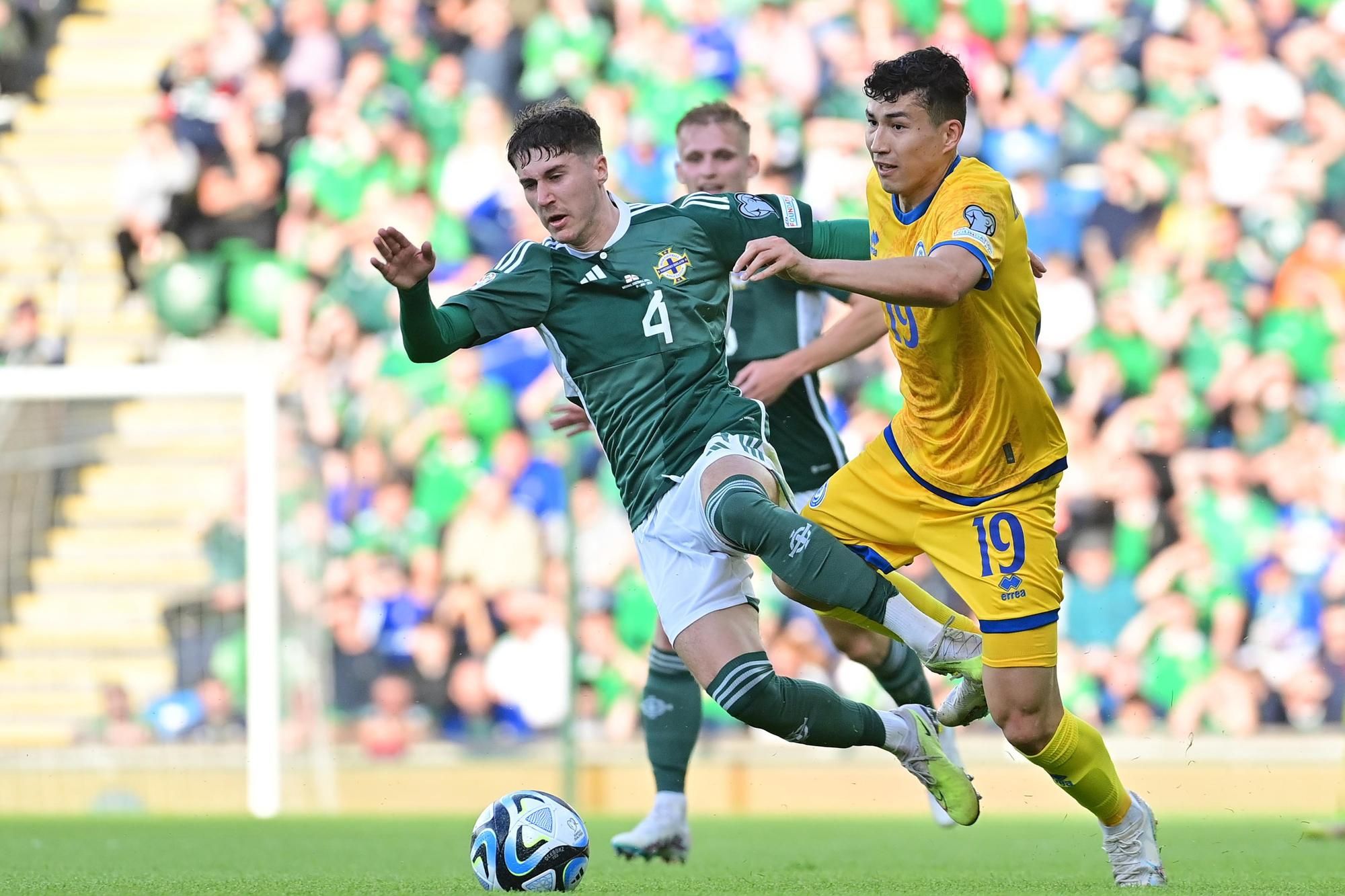 Despite a poor start, we can go to Slovenia and Kazakhstan and bag six points, says Northern Ireland youngster Trai Hume